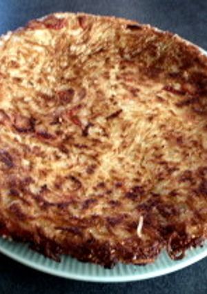 かに(かま)玉の焼きそうめん-レシピのメイン写真