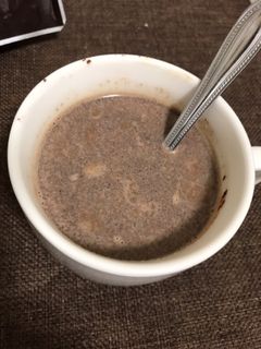 ズボラ向けレンチンホットチョコレート-レシピのメイン写真