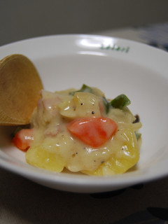 美味しくできたチキンのクリーム煮-レシピのメイン写真