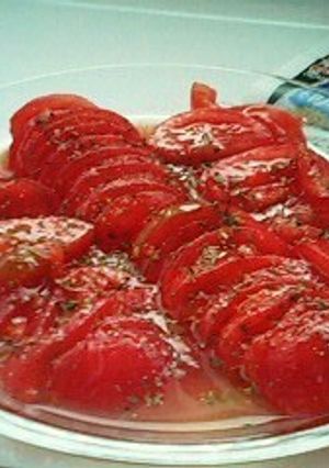 かけるだけ！簡単☆トマトのマリネ風-レシピのメイン写真