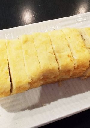 お砂糖と白だしのふわふわ料亭卵焼き-レシピのメイン写真