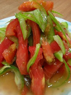 簡単！パプリカとトマトのマリネ-レシピのメイン写真