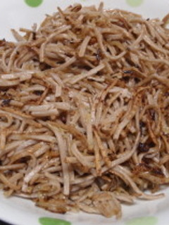 ちりめん山椒の焼き和そば-レシピのメイン写真