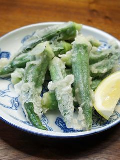 おくらの天ぷら-レシピのメイン写真