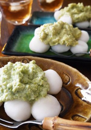 ずんだ餅-レシピのメイン写真