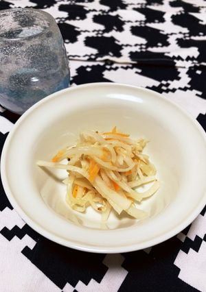大根サラダ柚子胡椒味　10分以内で完成-レシピのメイン写真