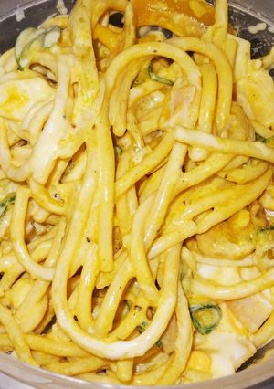 残ったスパサラとカレーで簡単☆リメイク-レシピのメイン写真