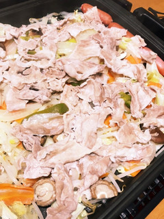 ホットプレートで蒸し野菜-レシピのメイン写真