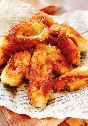 サクサク☆ちくわのカレーチーズパン粉焼き-レシピのメイン写真