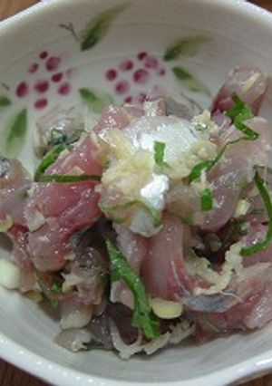 鯵のたたき～-レシピのメイン写真