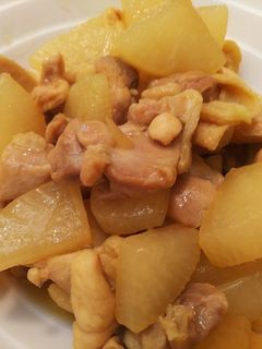 簡単美味・鶏大根の炒め煮-レシピのメイン写真