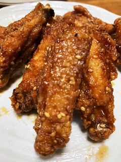 甘辛だれ♡名古屋の手羽先風♡骨付き唐揚げ-レシピのメイン写真