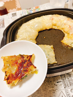 ホットプレートで包まない巨大餃子-レシピのメイン写真