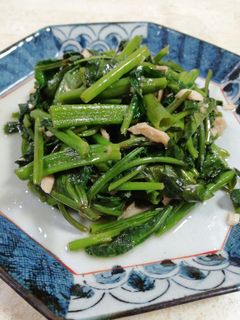 空芯菜ツナ炒め-レシピのメイン写真