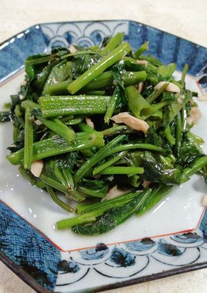 空芯菜ツナ炒め-レシピのメイン写真