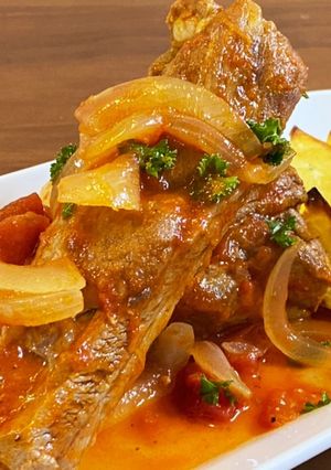 スペアリブ(or鳥もも肉)トマト煮_基本-レシピのメイン写真
