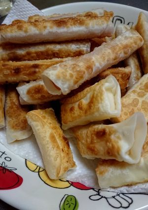 餃子の皮◎チーズ・ソーセージ巻き-レシピのメイン写真