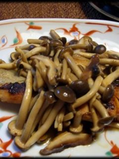 秋鮭のキノコたっぷり乗せ-レシピのメイン写真