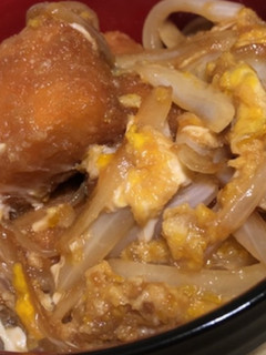 ひとくち白身フライ卵とじ丼-レシピのメイン写真