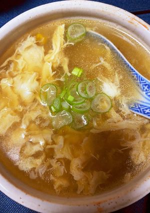 コーンと卵のとろみ中華スープ-レシピのメイン写真