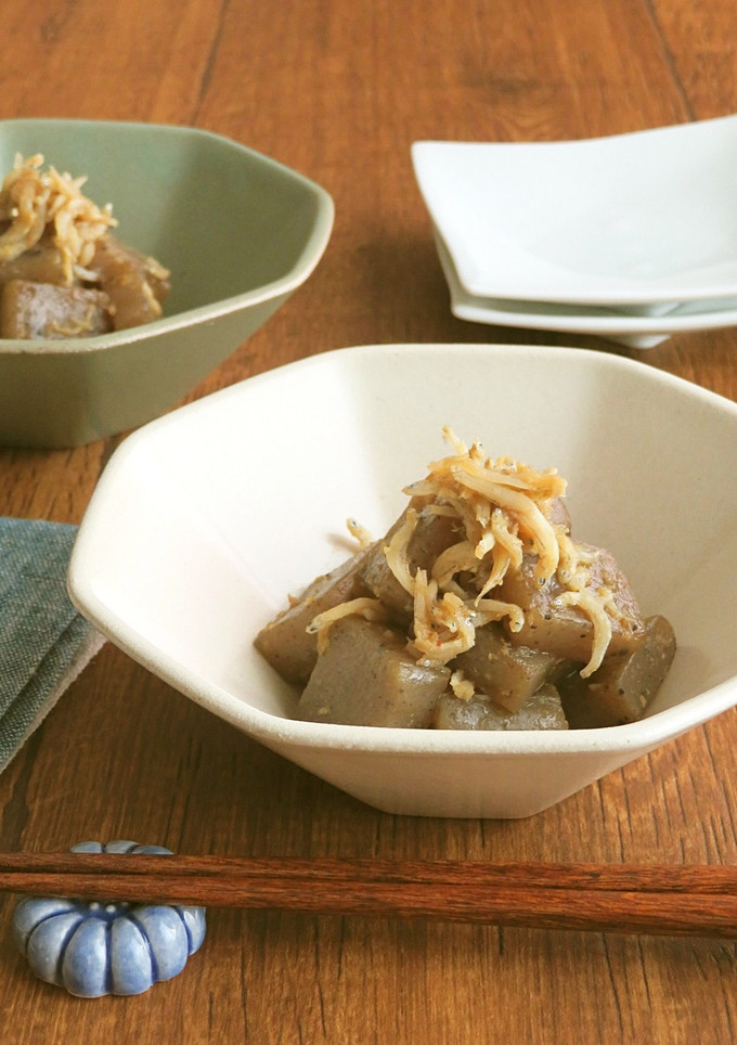 焼肉のたれで簡単☆こんにゃくのじゃこ炒め-レシピのメイン写真