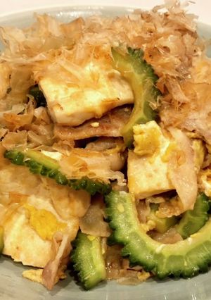 豆腐がおいしい！ゴーヤのチャンプルー-レシピのメイン写真