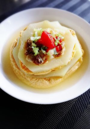 レンジで夕顔の煮物-レシピのメイン写真