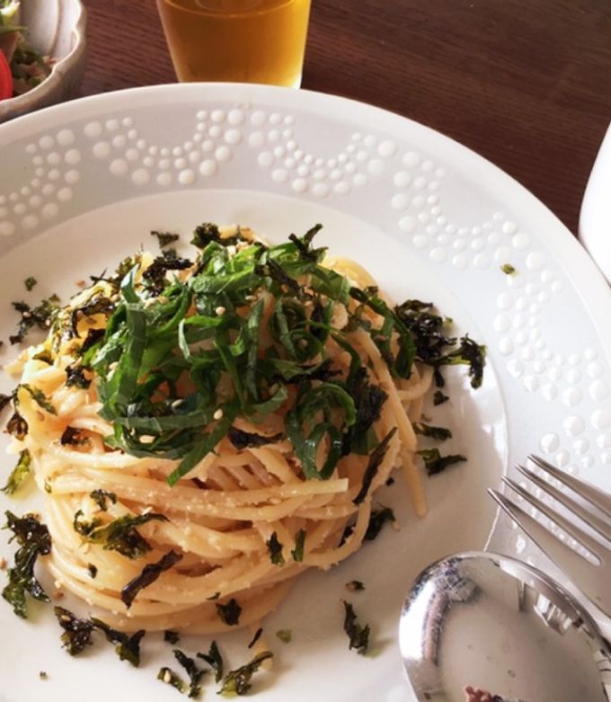 バターなし、ニンニク香る明太子パスタ-レシピのメイン写真