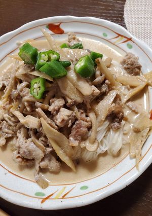 ポン酢と豆乳だけ!アレンジそうめん-レシピのメイン写真