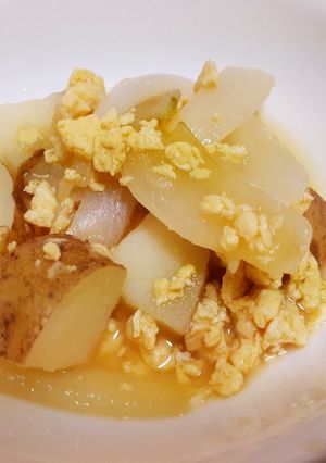 ジャガイモと玉ねぎのホクホク煮-レシピのメイン写真
