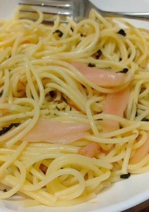 ☆新生姜とわかめの冷製パスタ☆-レシピのメイン写真