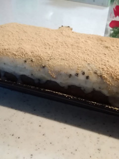 簡単♪黒ごまきな粉のアイスケーキ☆-レシピのメイン写真