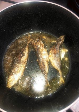 釣ったコアジのオリーブオイル焼き-レシピのメイン写真
