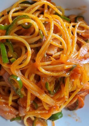 懐かしの給食風ナポリタン♪-レシピのメイン写真