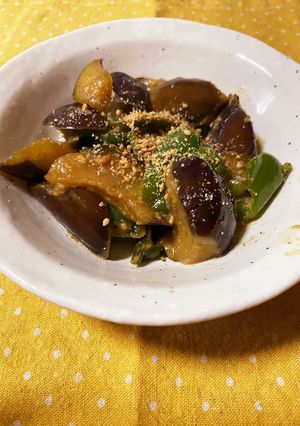 茄子とピーマンのみそしぎ-レシピのメイン写真