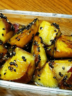 はちみつ醤油で大学イモっぽいの。-レシピのメイン写真