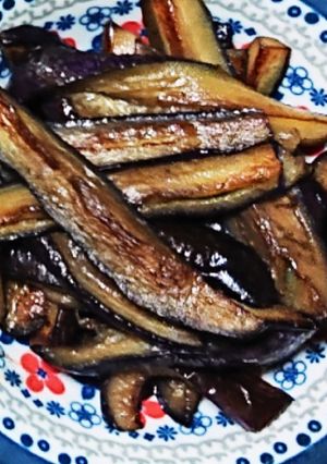 なすの生姜醤油炒め-レシピのメイン写真