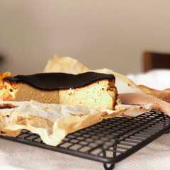 簡単濃厚バスク風チーズケーキ-レシピのメイン写真
