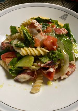 明石蛸と淡路島玉葱とトマトのパスタサラダ-レシピのメイン写真
