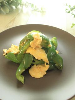 ピーマンと卵のポン酢炒め-レシピのメイン写真