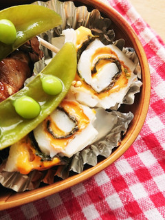 お弁当★梅のりチーズちくわ巻き★-レシピのメイン写真