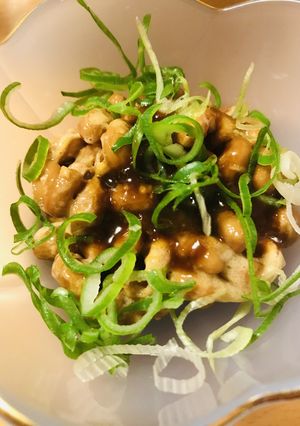 毎日の納豆●赤味噌タレ-レシピのメイン写真