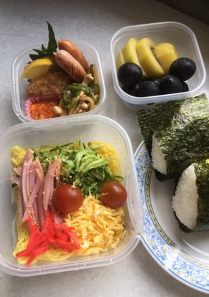 高校男子お弁当　1.8.3-レシピのメイン写真