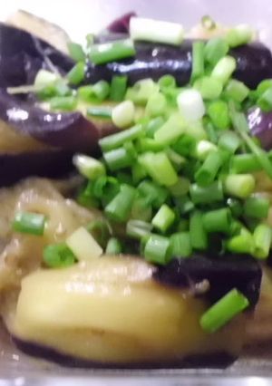 茄子のレンジ蒸し-レシピのメイン写真