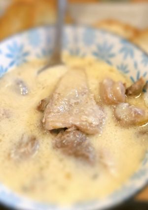 志麻さんレシピ☆鶏のニンニククリーム煮-レシピのメイン写真