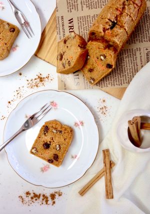 グルテンフリー♡米粉キャロットケーキ-レシピのメイン写真