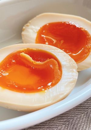 保存袋に入れるだけ♡絶品とろ〜り半熟味玉-レシピのメイン写真