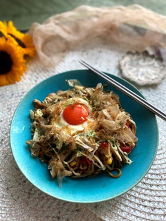 夏休みランチに~たまにはこってり焼きそば-レシピのメイン写真