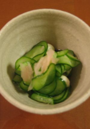 きゅうりとがりの酢の物-レシピのメイン写真