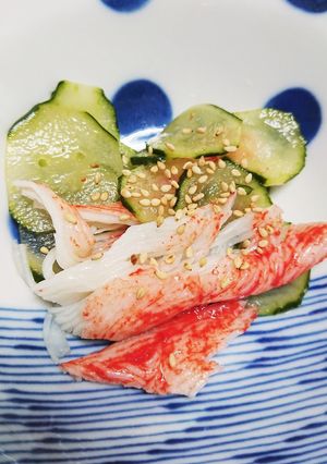 生姜甘酢漬けの残り汁でさっぱり酢の物❀-レシピのメイン写真